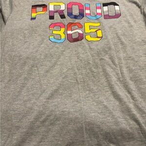 MAD Engine Gray 'Proud 365' Short Sleeve Tee